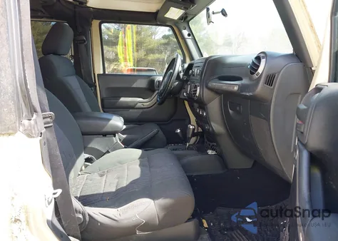 2011 Jeep Wrangler Sport из США, поврежденный, VIN 1J4GA2D16BL595765